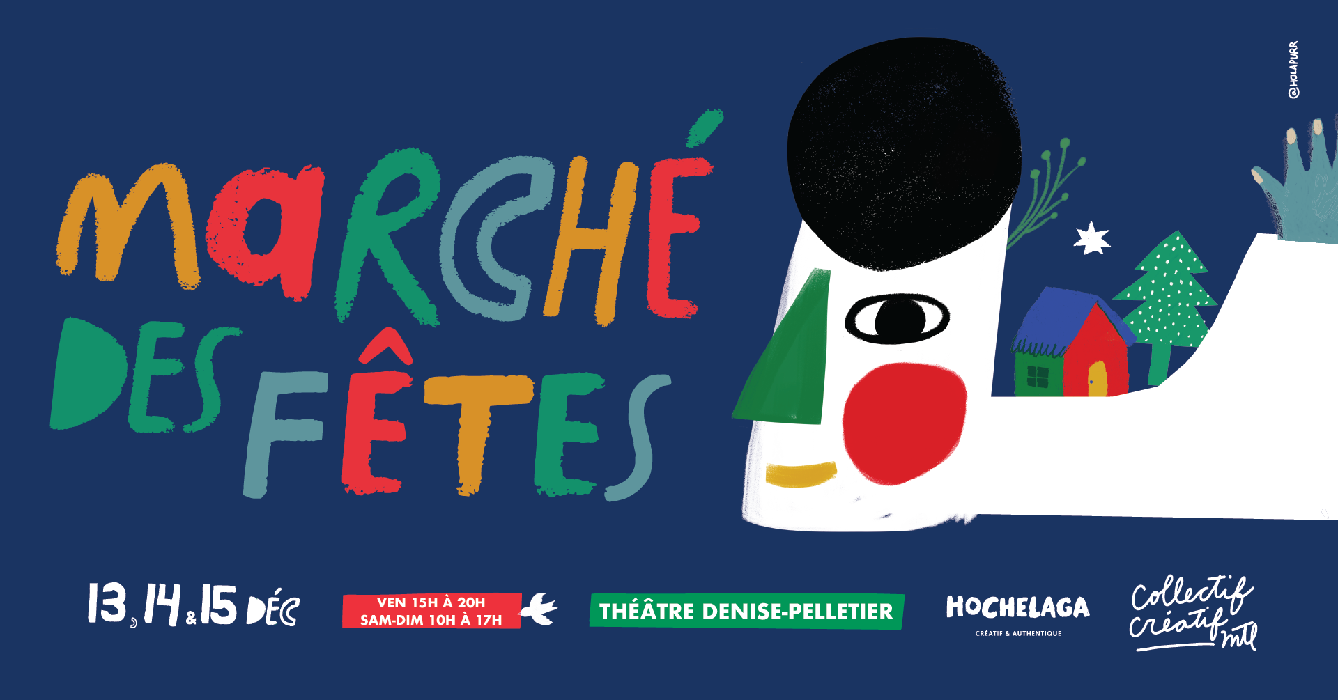 Holiday Market at Denise-Pelletier Theatre