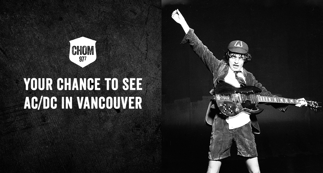 Your chance to see AC/DC in Vancouver!