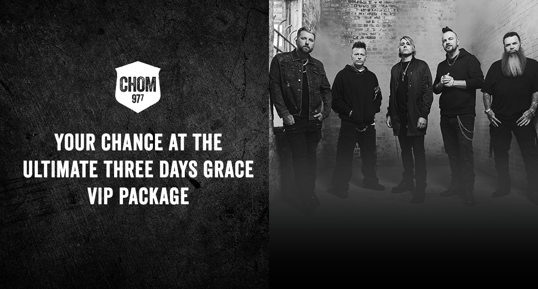 Your chance at the ultimate Three Days Grace VIP experience!