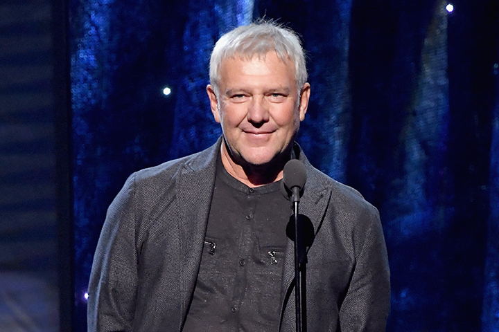 NEW YORK, NY - APRIL 07:  Presenter Alex Lifeson  of Rush speaks onstage at the 32nd Annual Rock 